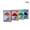 Zig Zag Cards  (Planets-Rainbow-Continents) - Image 6