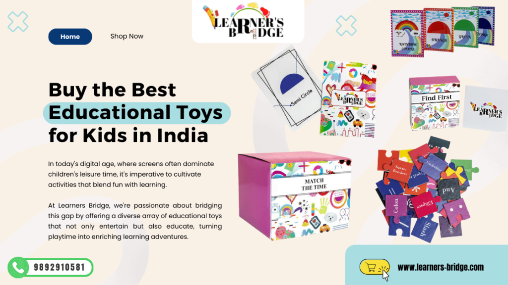 Buy the Best Educational Toys for Kids in India