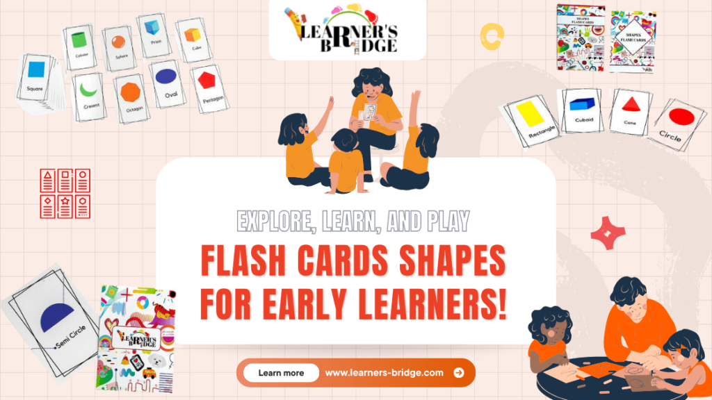 Explore, Learn, and Play Flash Cards Shapes for Early Learners!